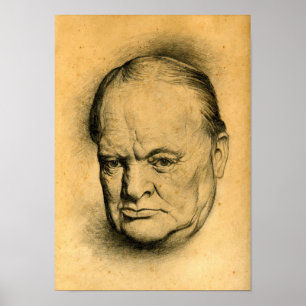 Poster Winston Churchill