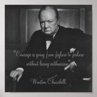 Poster Winston Churchill