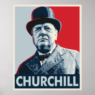 Poster Winston Churchill