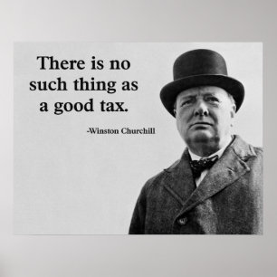Poster Winston Churchill Quote