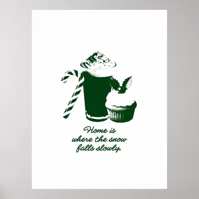 Poster Winter illustration  (Devant)