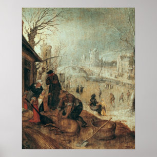 Poster Winter Scene