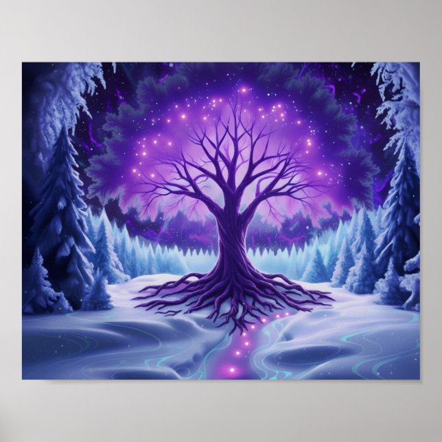 Poster WinterSnowScene (Devant)