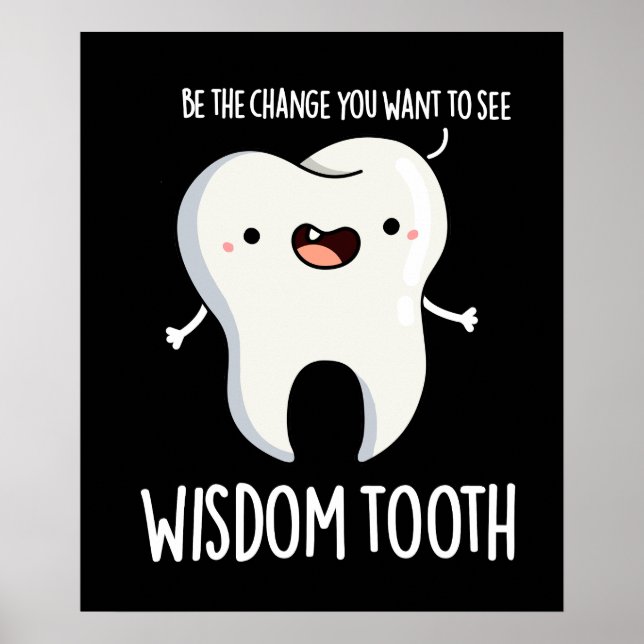 Poster Wisdom Dentelle Dentelle Sage Dentelle Douleur Pun (Devant)