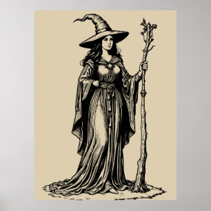 Poster Witchy Woman