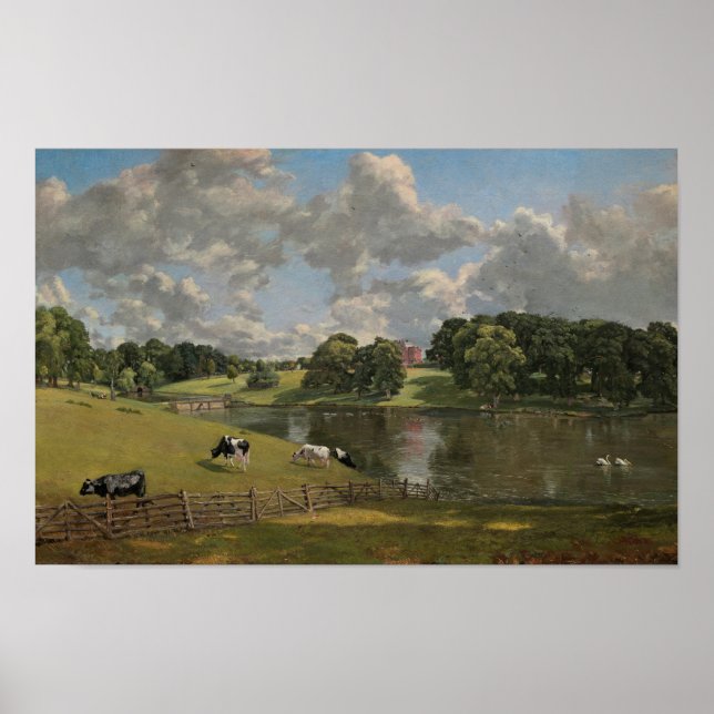 Poster Wivenhoe Park, Essex - John Constable (Devant)