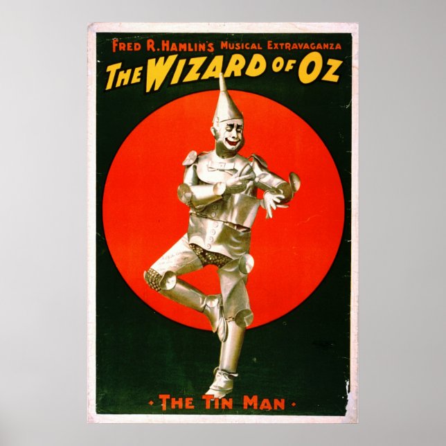 Poster Wizard of Oz - Tin Man 1903 (Devant)