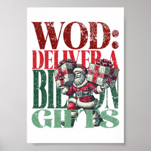 Poster WOD Fun Christmas Version des conditions de condit