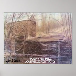 POSTER WOLF PEN MILL