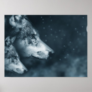 Poster Wolf Spirit Personnalisé