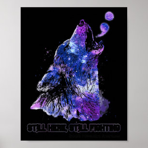 Poster Wolf Toujours Là Pour Lutter Contre Le Suicide