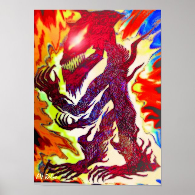 Poster Wolf Yamahachi (Devant)