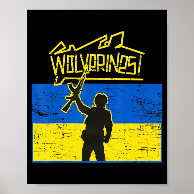 Poster Wolverines d'Ukraine (Devant)