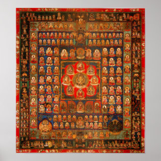 Poster Womb Realm Mandala