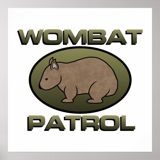 Poster Wombat Patrol II (Devant)