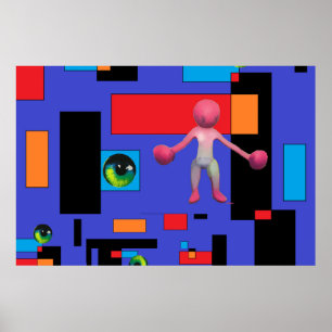 Poster Wombo Plus Souvent Que Pas Surréalisme