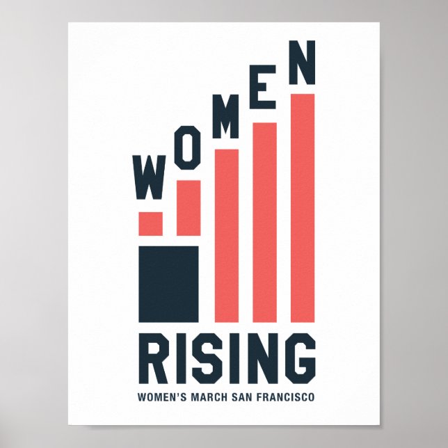 Poster Women Rising WMSF (Devant)