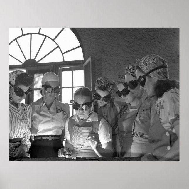 Poster Women Welding, 1942 (Devant)