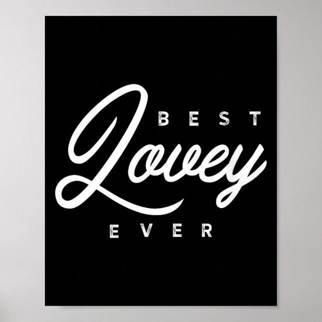 Poster Womens Lovey Design_ Lovey Ever V-neck  (Devant)