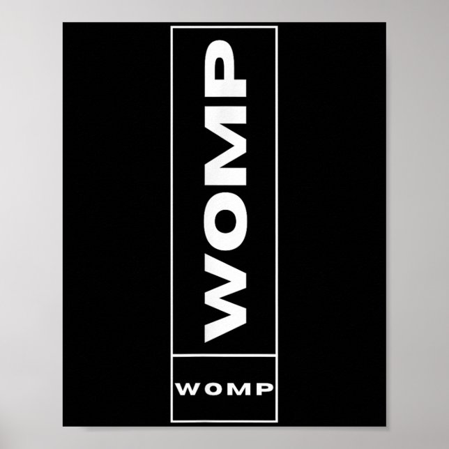 Poster Womp Womp Mème Tee _ Humour Citation Graphique Hau (Devant)