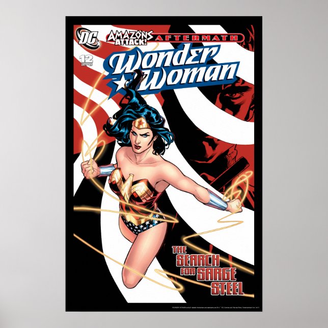 Poster Wonder Woman Couverture comique #12 (Devant)