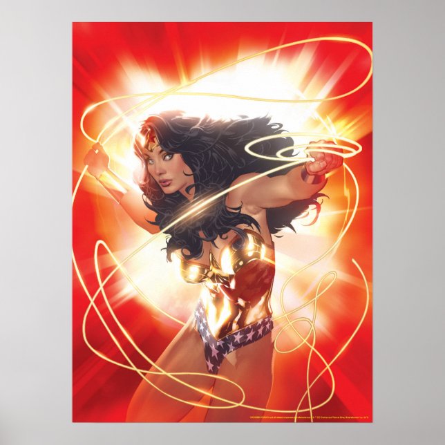 Poster Wonder Woman Encyclopedia (Devant)