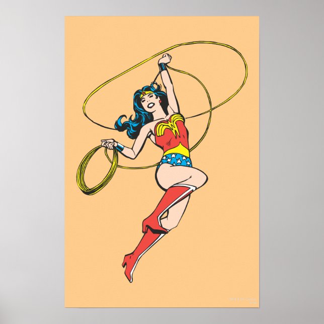 Poster Wonder Woman Lasso de la vérité (Devant)