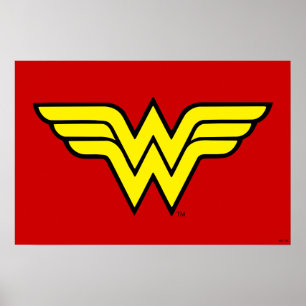 Poster Wonder Woman   Logo classique