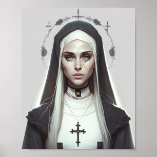 Poster Wonderful Creepy Nun