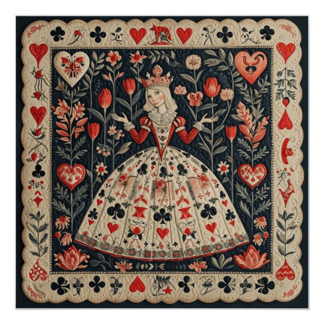 Poster Wonderland Queen of Hearts : Décret royal (Devant)