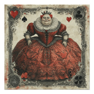 Poster Wonderland Reine des Coeurs : Chef Autorité