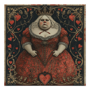 Poster Wonderland Reine des Coeurs : Regal Temper