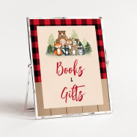 Woodland Lumberjack Baby showers Livres et cadeaux