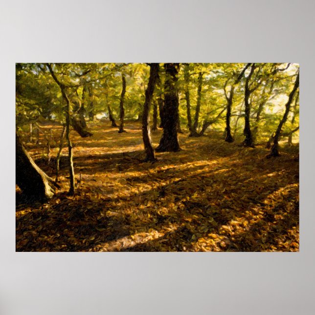 Poster Woods (Devant)