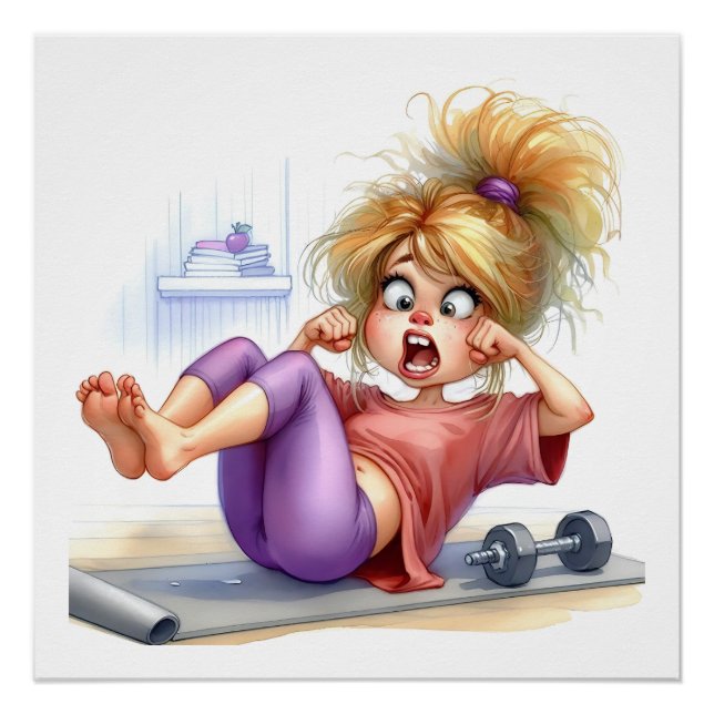 Poster WORK IT - Exercice (Devant)