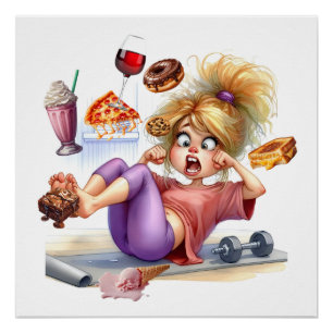 Poster WORK IT - Exercice