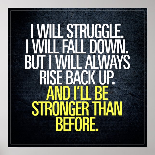 Poster Workout (Devant)