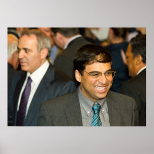 Poster World Chess Champion Vishy Anand