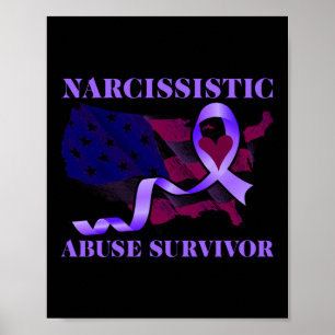 Poster World Narcissistic Abuse Awareness Survivor