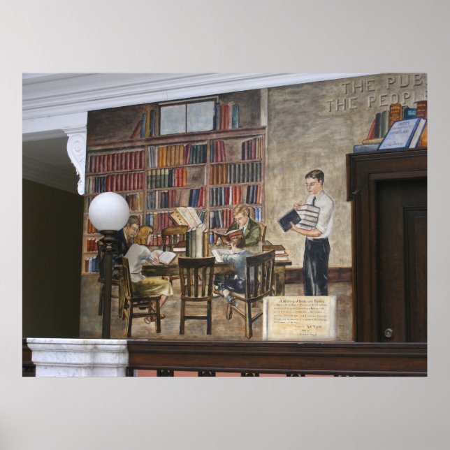 Poster WPA Murals 8 ~ imprimer (Devant)