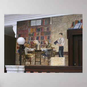 Poster WPA Murals 8 ~ print