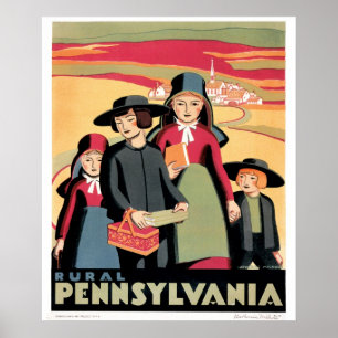 Poster WPA Pennsylvanie