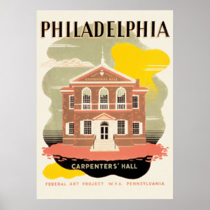 Poster WPA Philadelphie