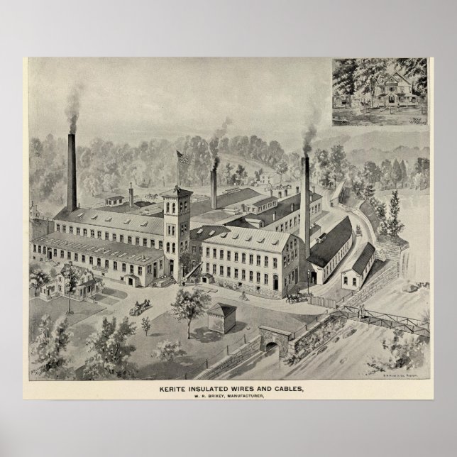 Poster WR Brixey, fabricant (Devant)