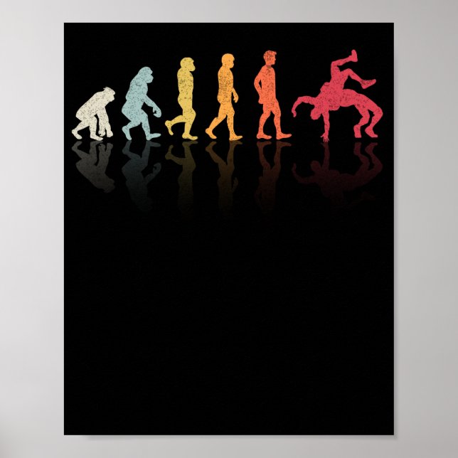 Poster Wrestling Evolution For Coaches And For Anyone (Devant)