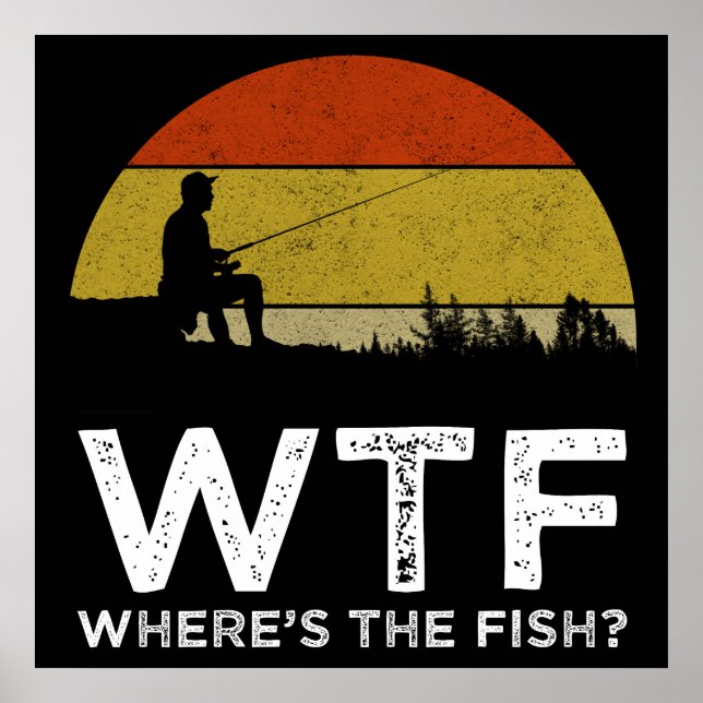 Poster WTF - Où est le poisson ? (Devant)
