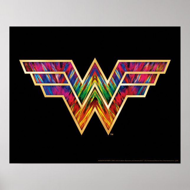 Poster WW84 | Logo de Wonder Woman Kaleidoscope (Devant)