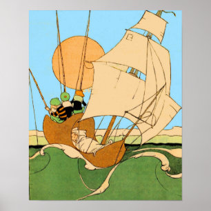 Poster Wynken, Blynken et Nod