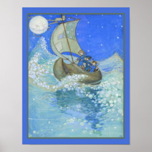 Poster Wynken Blynken et Nod 1908