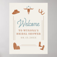 WYNONA Orange Blue Cowgirl Réception de Mariage Bi